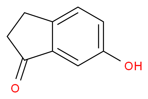 6-Hydroxy-1-indanone_分子结构_CAS_62803-47-8)