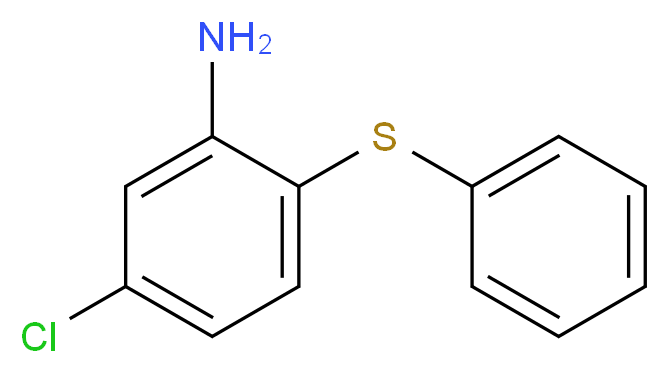 5-chloro-2-(phenylsulfanyl)aniline_分子结构_CAS_4235-20-5