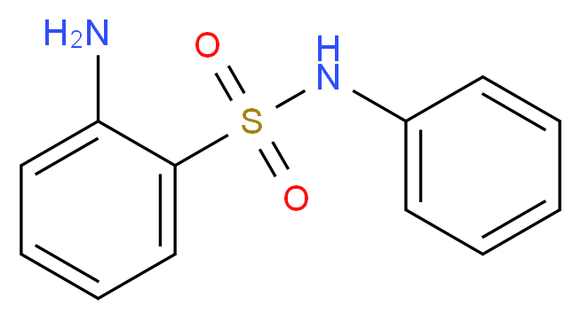 2-amino-N-phenylbenzene-1-sulfonamide_分子结构_CAS_27332-20-3