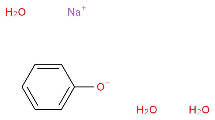 苯酚钠 三水合物_分子结构_CAS_156150-40-2)