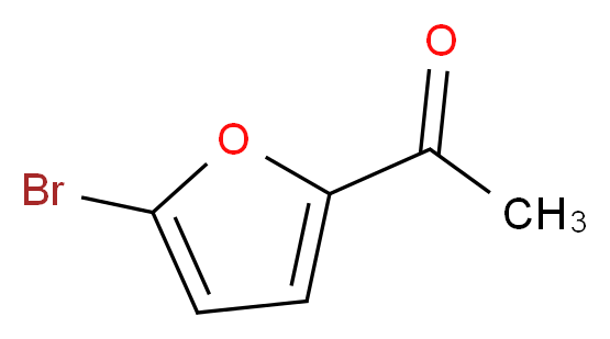 1-(5-bromofuran-2-yl)ethan-1-one_分子结构_CAS_3199-50-6