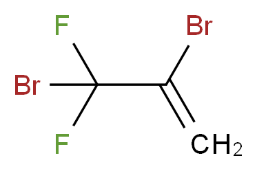 2,3-dibromo-3,3-difluoroprop-1-ene_分子结构_CAS_677-35-0