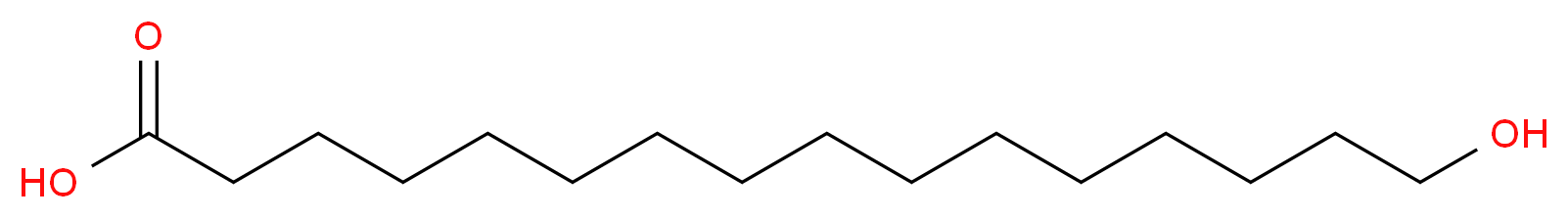 16-HYDROXYHEXADECANOIC ACID_分子结构_CAS_506-13-8)