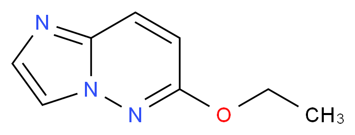 6-Ethoxyimidazo[1,2-b]pyridazine_分子结构_CAS_57470-53-8)