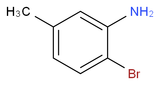 2-溴-5-甲基苯胺_分子结构_CAS_53078-85-6)
