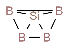 硼化硅_分子结构_CAS_12007-81-7)