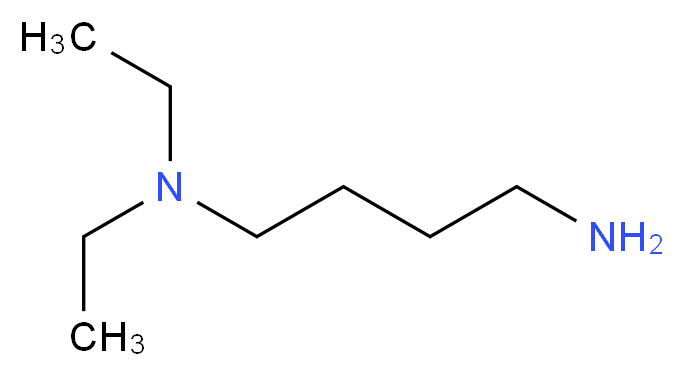 N,N-二乙基-1,4-丁二胺_分子结构_CAS_27431-62-5)