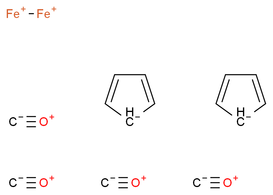 二羰基环戊二烯基铁二聚物_分子结构_CAS_12154-95-9)