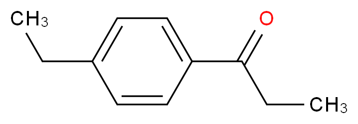 1-(4-ethylphenyl)propan-1-one_分子结构_CAS_27465-51-6