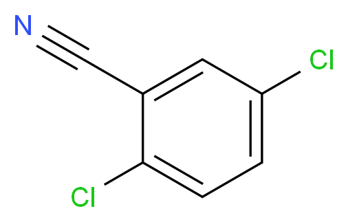 2,5-dichlorobenzonitrile_分子结构_CAS_21663-61-6)