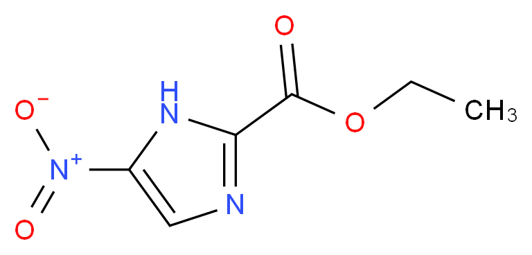 ethyl 5-nitro-1H-imidazole-2-carboxylate_分子结构_CAS_865998-46-5
