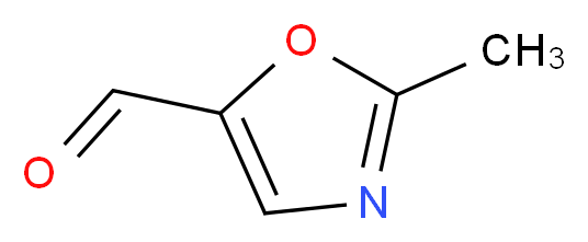 2-METHYL-OXAZOLE-5-CARBALDEHYDE_分子结构_CAS_153138-05-7)