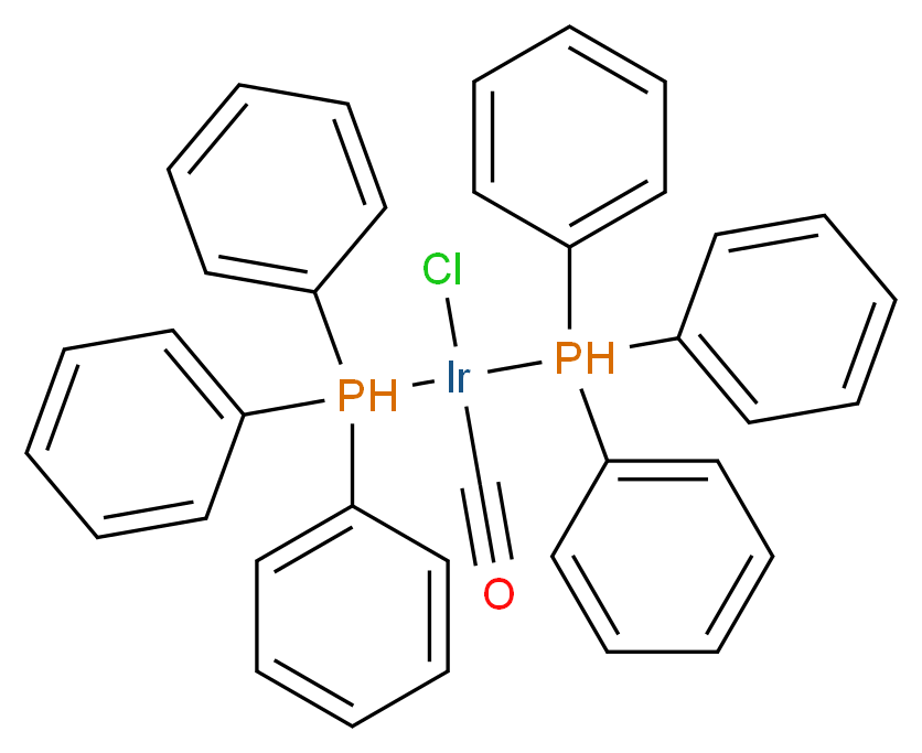 Vaska's complex_分子结构_CAS_14871-41-1)