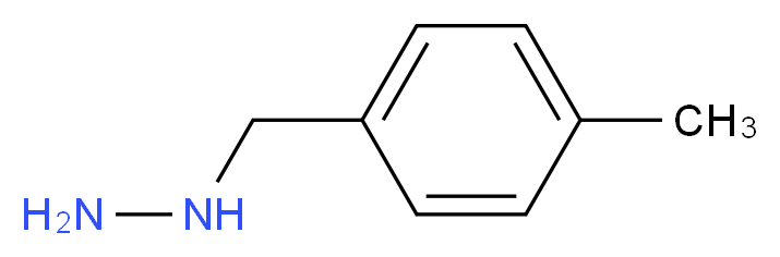 (4-methylbenzyl)hydrazine_分子结构_CAS_51421-17-1)