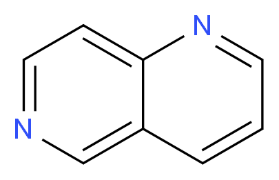 1,6-Naphthyridine_分子结构_CAS_253-72-5)