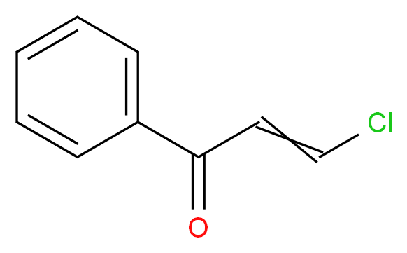 3-氯-1-苯基-2-丙烯-1-酮_分子结构_CAS_3306-07-8)