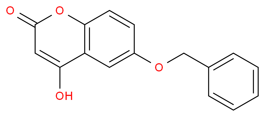 4-Hydroxy-6-benzyloxycoumarin_分子结构_CAS_30992-65-5)