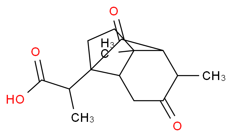 Santonic acid_分子结构_CAS_)