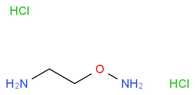 2-(Aminooxy)ethanamine dihydrochloride_分子结构_CAS_37866-45-8)