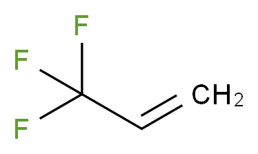 3,3,3-Trifluoropropene_分子结构_CAS_677-21-4)