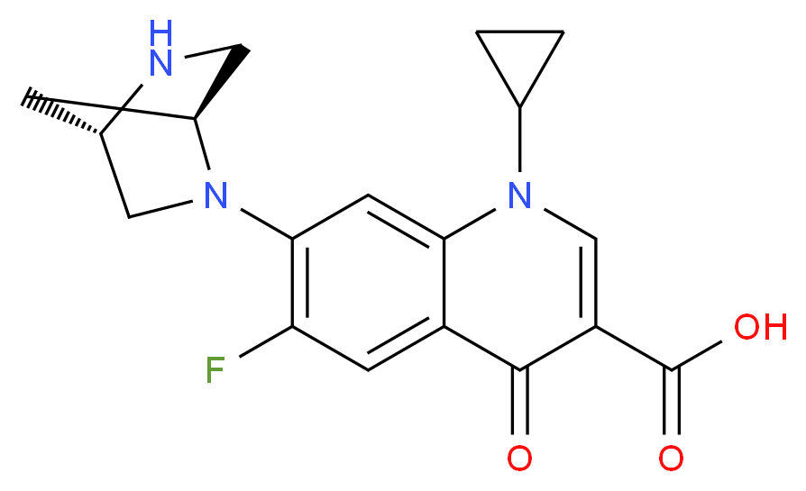 N-Desmethyl Danofloxacin_分子结构_CAS_108461-04-7)