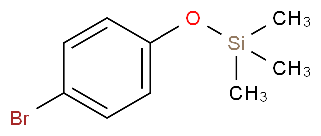 (4-溴苯氧基)三甲基硅烷_分子结构_CAS_17878-44-3)