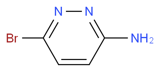 6-bromopyridazin-3-amine_分子结构_CAS_88497-27-2