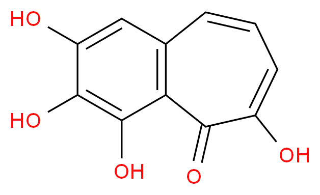 2,3,4,6-tetrahydroxy-5H-benzo[7]annulen-5-one_分子结构_CAS_)