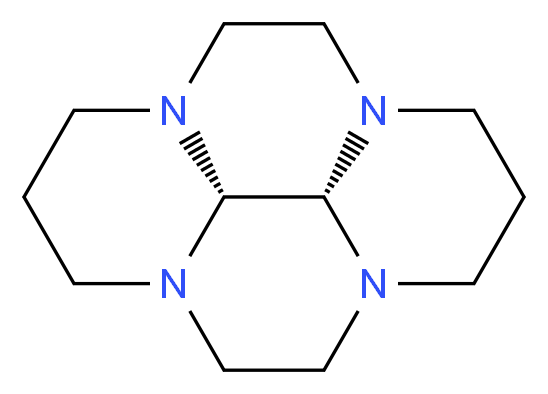 (15s,16s)-1,4,8,11-tetraazatetracyclo[6.6.2.0<sup>4</sup>,<sup>1</sup><sup>6</sup>.0<sup>1</sup><sup>1</sup>,<sup>1</sup><sup>5</sup>]hexadecane_分子结构_CAS_74199-16-9