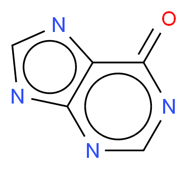 CAS_68-94-0 molecular structure