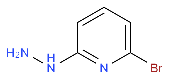 2-Bromo-6-hydrazinopyridine_分子结构_CAS_26944-71-8)