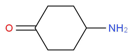 4-Amino-cyclohexanone_分子结构_CAS_87976-86-1)