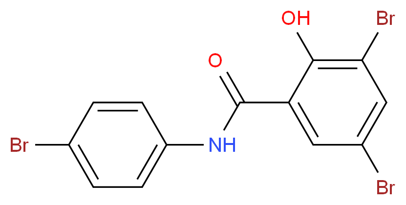 3,5,4'-TRIBROMOSALICYLANILIDE_分子结构_CAS_87-10-5)