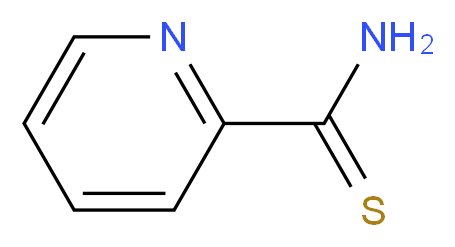 pyridine-2-carbothioamide_分子结构_CAS_5346-38-3