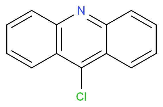 9-氯吖啶_分子结构_CAS_1207-69-8)