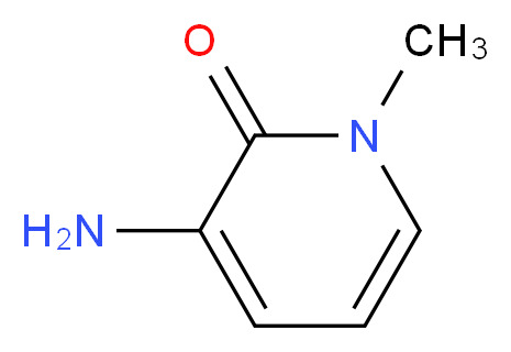 3-amino-1-methyl-1,2-dihydropyridin-2-one_分子结构_CAS_33631-01-5