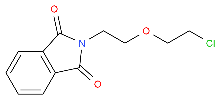 2-[2-(2-chloroethoxy)ethyl]-1H-isoindole-1,3(2H)-dione_分子结构_CAS_58290-51-0)