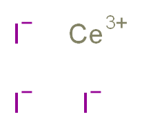 碘化铈(III), 超干_分子结构_CAS_7790-87-6)