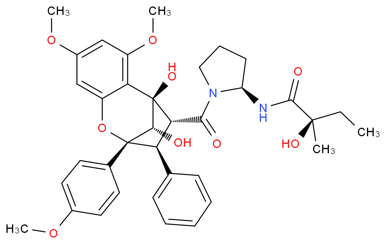 Aglaxiflorin D_分子结构_CAS_269739-78-8)