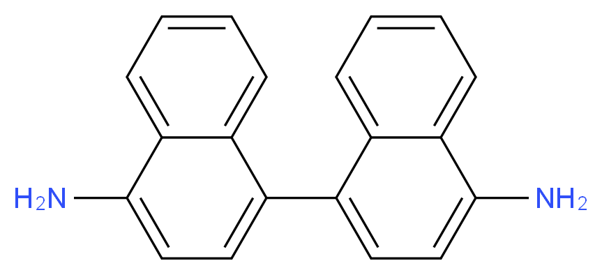 4,4'-DIAMINO-1,1'-BINAPHTHYL_分子结构_CAS_481-91-4)