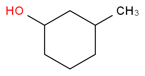 3-methylcyclohexan-1-ol_分子结构_CAS_591-23-1