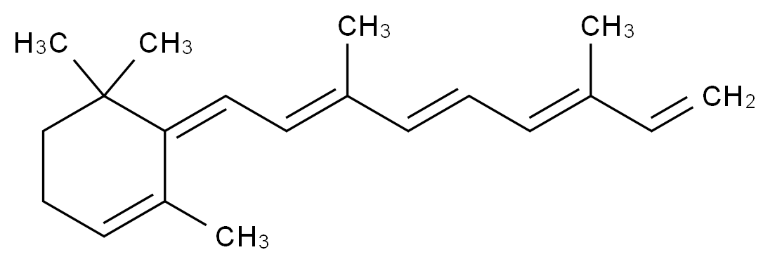 (6e)-6-[(2e,4e,6e)-3,7-Dimethylnona-2,4,6,8-Tetraenylidene]-1,5,5-Trimethylcyclohexene_分子结构_CAS_)