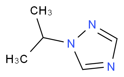 1-Isopropyl-1H-1,2,4-triazole_分子结构_CAS_63936-02-7)