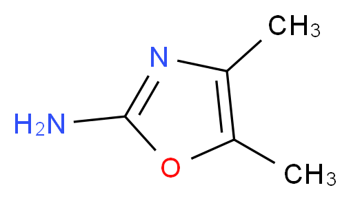 4,5-dimethyl-1,3-oxazol-2-amine_分子结构_CAS_45529-92-8)