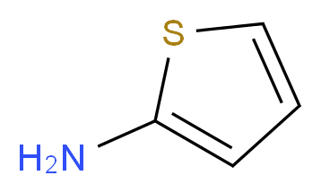 Thiophen-2-amine_分子结构_CAS_616-46-6)