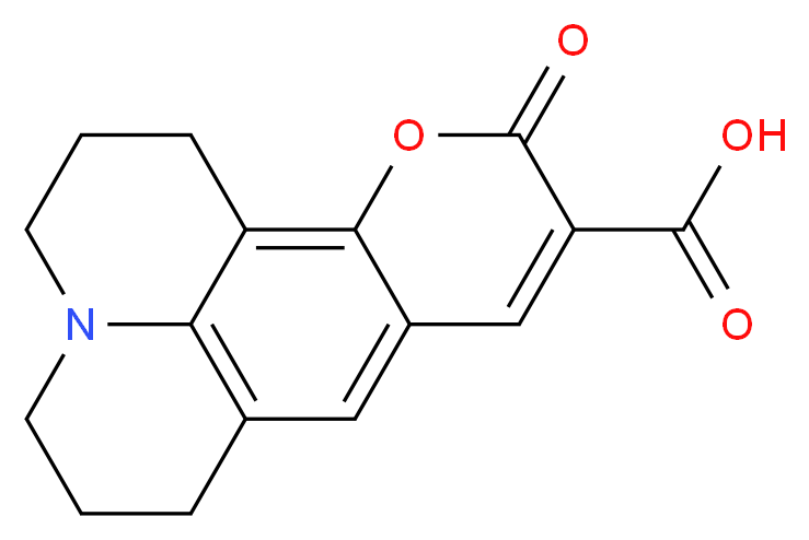 4-oxo-3-oxa-13-azatetracyclo[7.7.1.0^{2,7}.0^{13,17}]heptadeca-1,5,7,9(17)-tetraene-5-carboxylic acid_分子结构_CAS_55804-65-4
