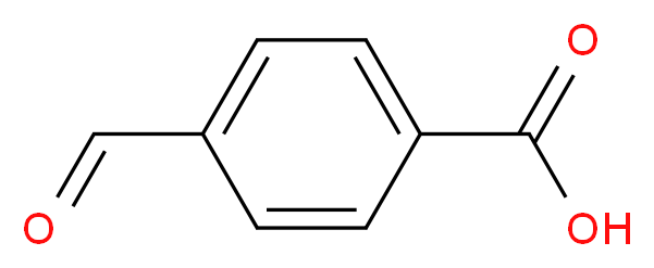 4-Formylbenzoic acid_分子结构_CAS_619-66-9)