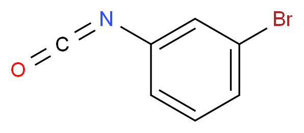 3-溴苯基异氰酸酯_分子结构_CAS_23138-55-8)