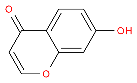 7-羟基-4-色酮_分子结构_CAS_59887-89-7)