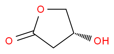 (4R)-4-hydroxyoxolan-2-one_分子结构_CAS_58081-05-3